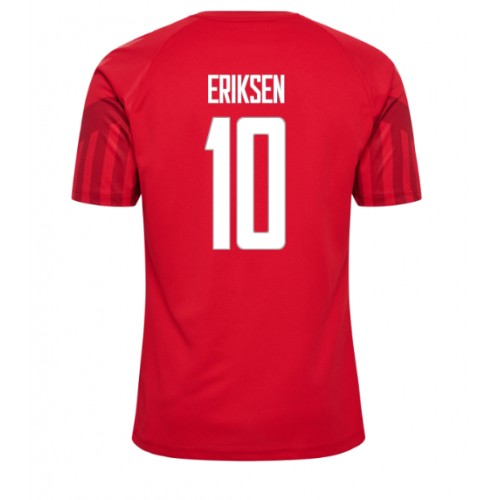 Danska Christian Eriksen #10 Domaci Dres SP 2022 Kratak Rukavima